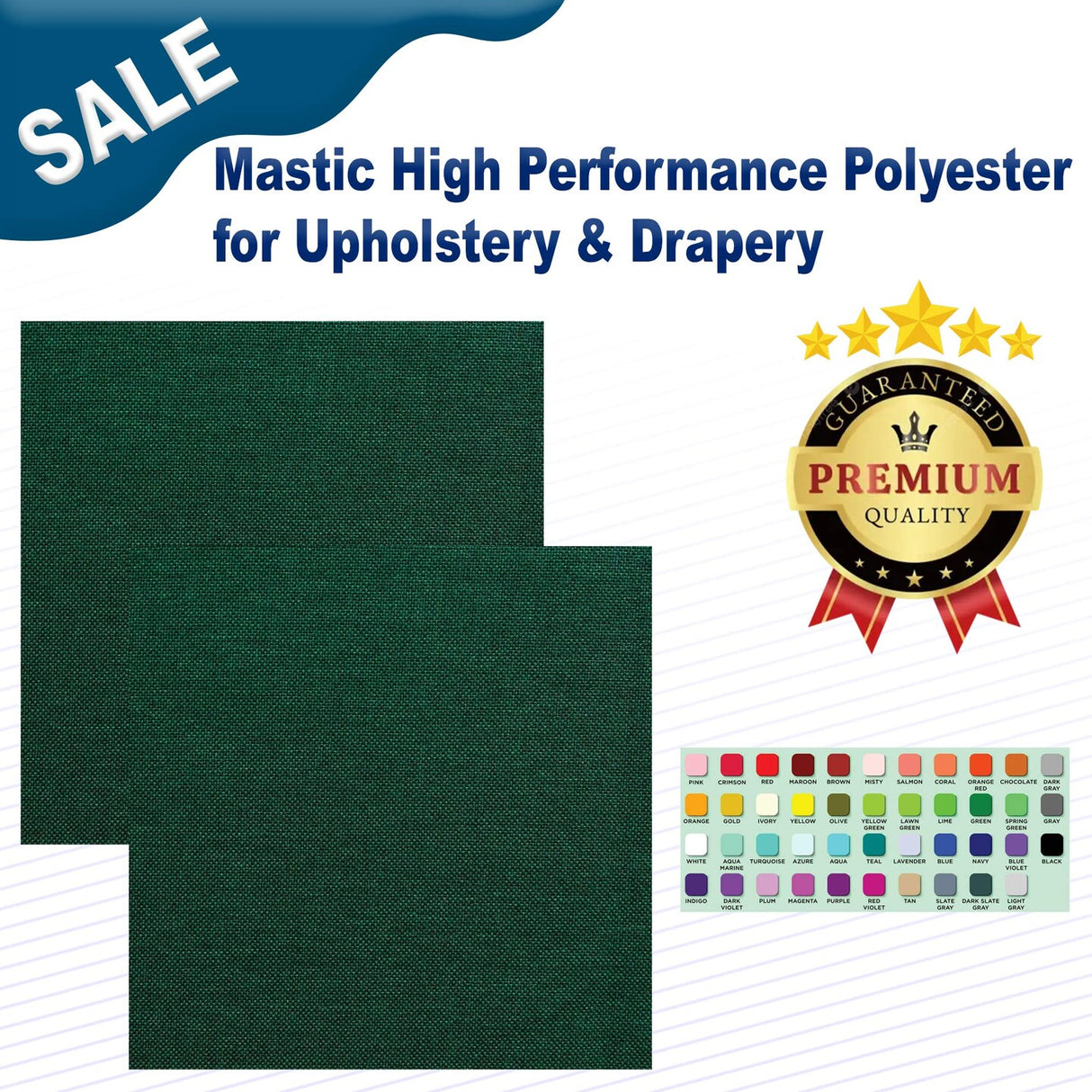 Mastic High Performance Polyester for Upholstery & Drapery
