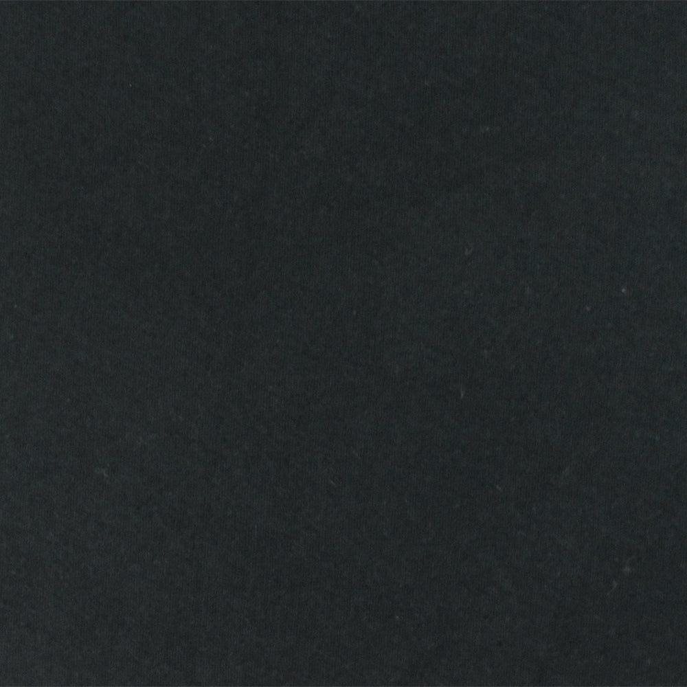 1 Yard Stretchable Black Combed Cotton Jersey Knit Baby Fabric for Comfortable Apparel 54 Inches Width