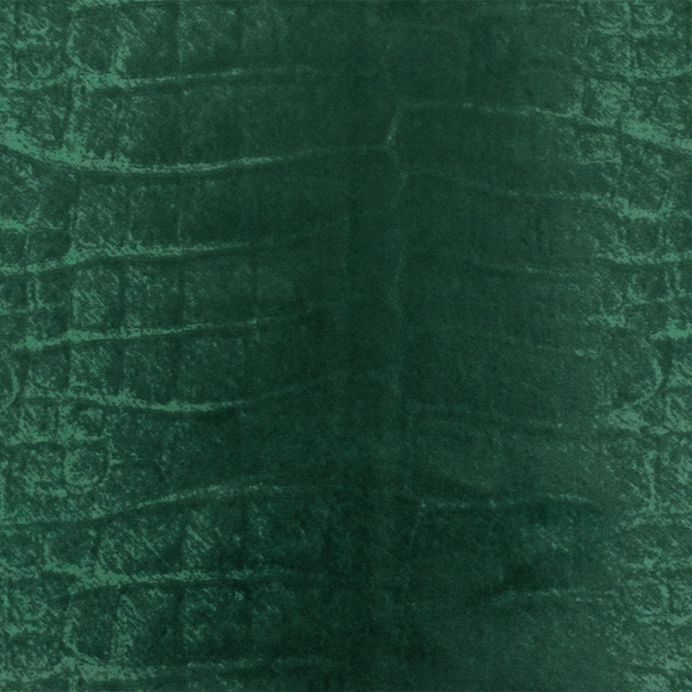 1 Yard Lustrous Emerald Green Reptile Tricot Knit Fabric for Costumes, Swimwear, and Activewear 56 Inches Wide