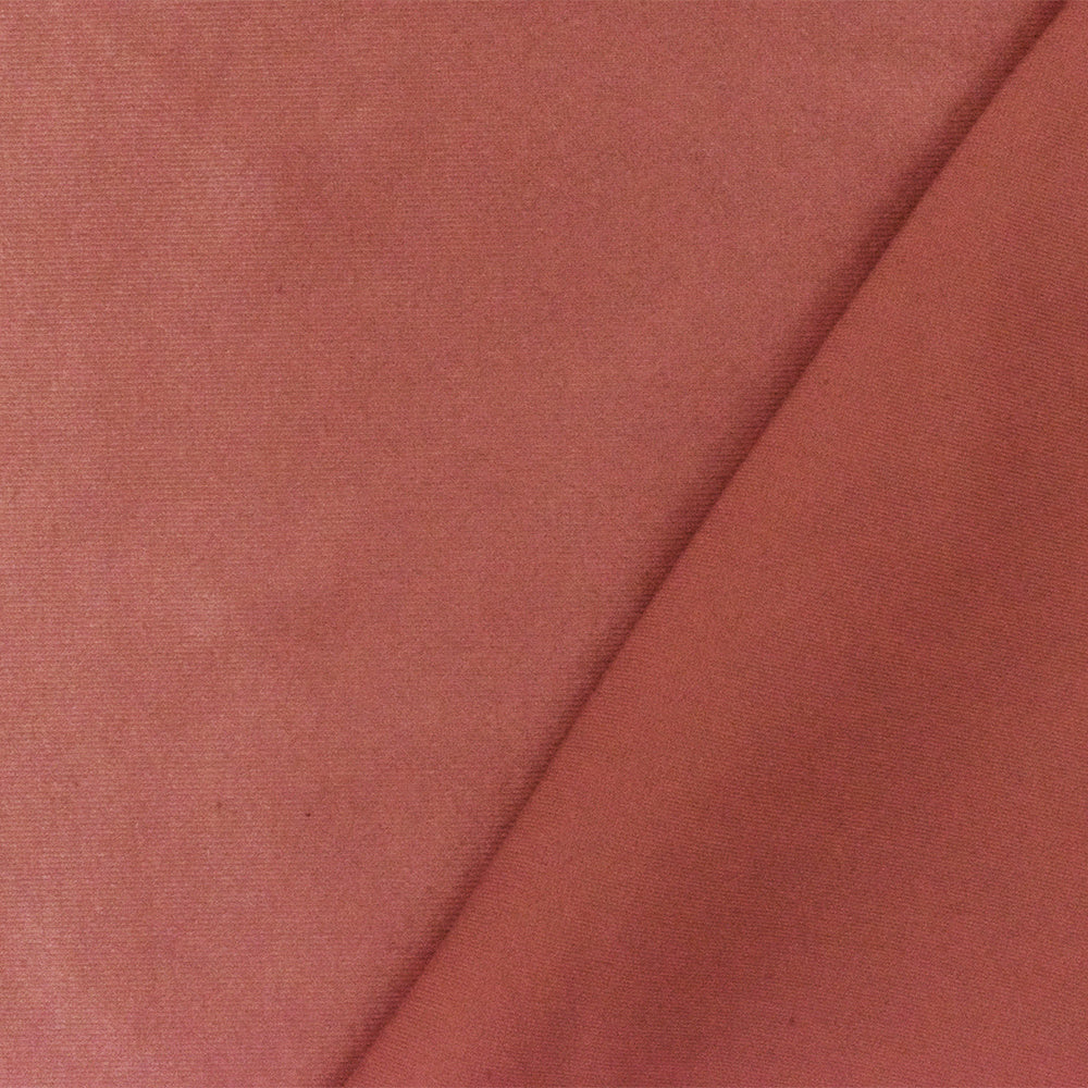 1 Yard Coral Pink Satin Tricot Nylon Spandex Stretch Knit Fabric for Swimwear and Activewear 58 Inches Width