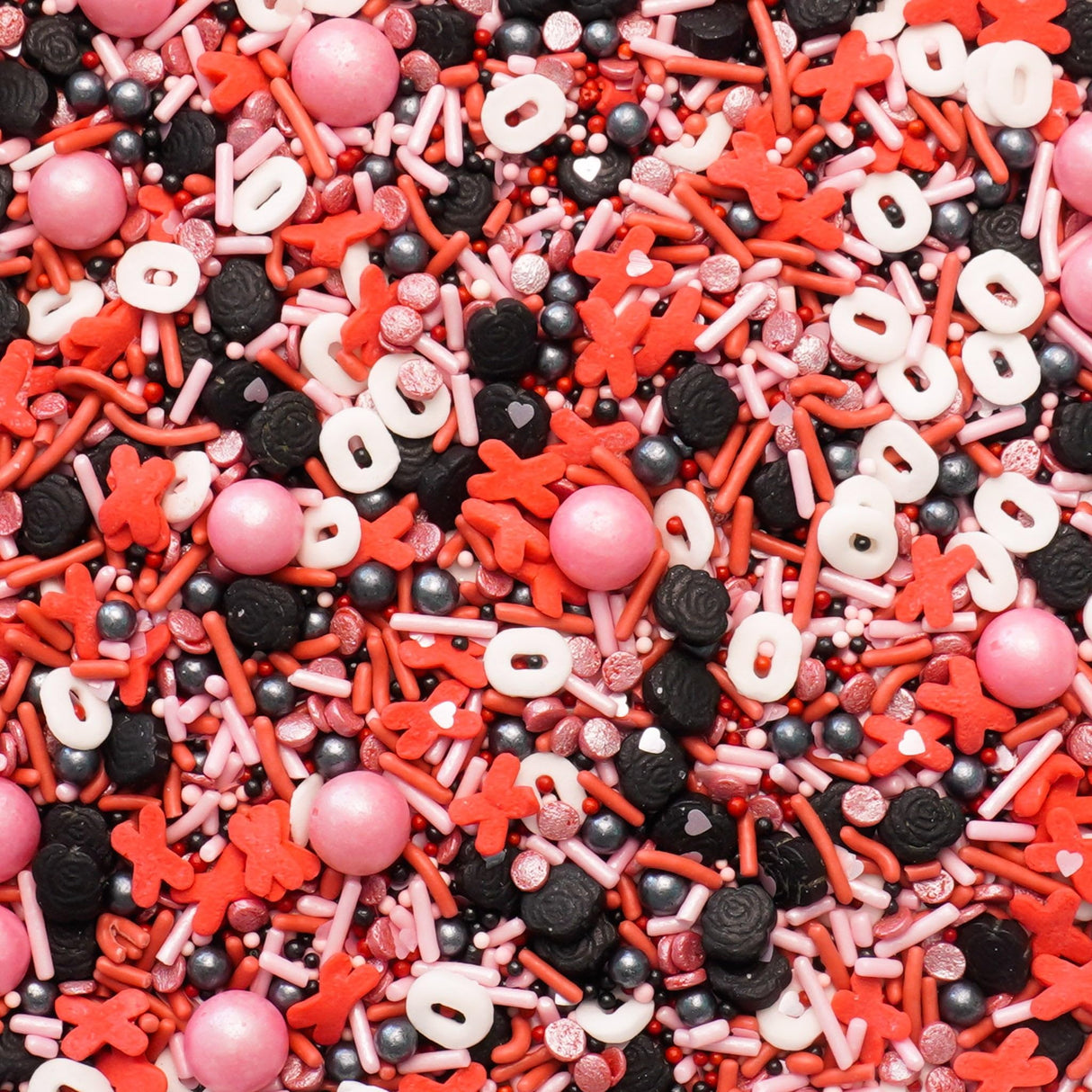 Oasis Supply Valentine's Day Sprinkles, Hugs and Kisses Sprinkle Mix - 3 oz