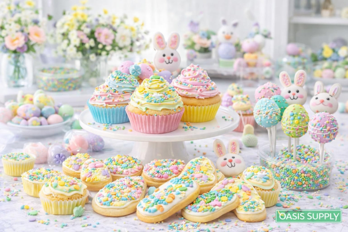 Oasis Supply Easter & Spring Mixes - Easter Egg Hunt Sprinkle Mix - 3 oz