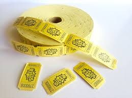 Superhero Incentive Roll Tickets