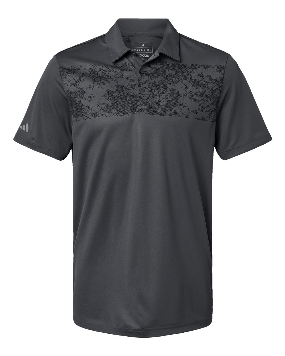 Adidas® Camo Chest Print Polo