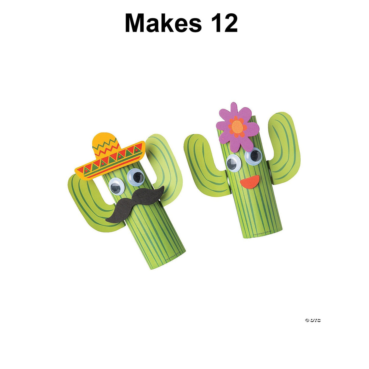 Cactus Craft Roll Craft Kit Makes