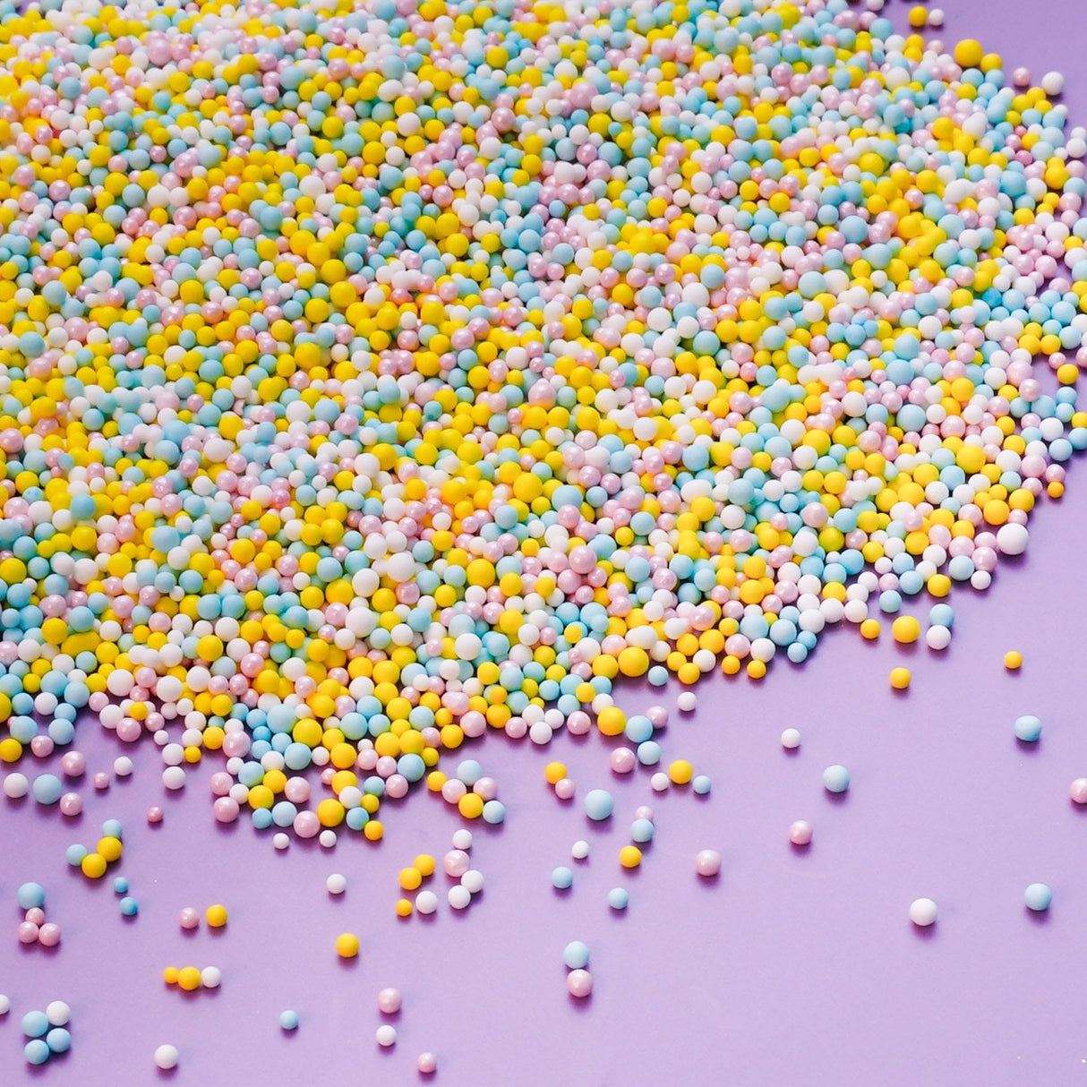 Oasis Supply Easter & Spring Sprinkle Mix Collection - Spring Vibes Nonpareils Mix - 3 oz