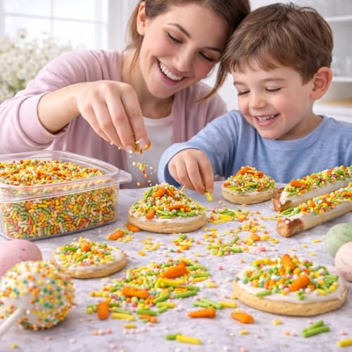 Oasis Supply Easter & Spring Sprinkle Mix Collection - It's Carrot Time Sprinkle Mix - 3 oz