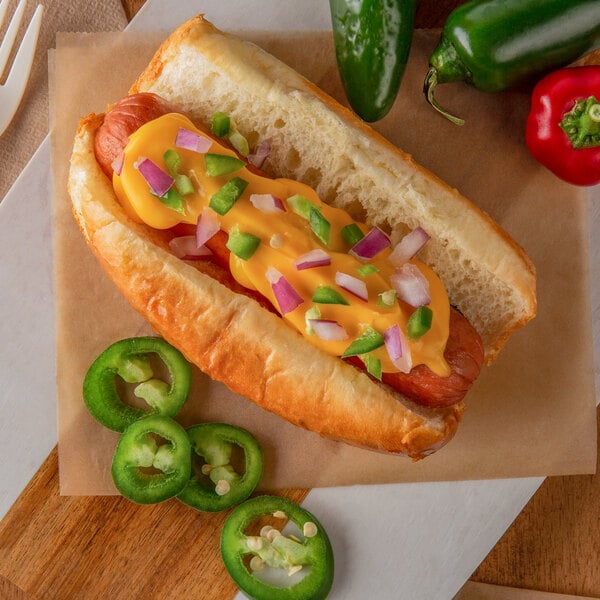 Muy Fresco Jalapeno Nacho Cheese Sauce #10 Can - 6/Case