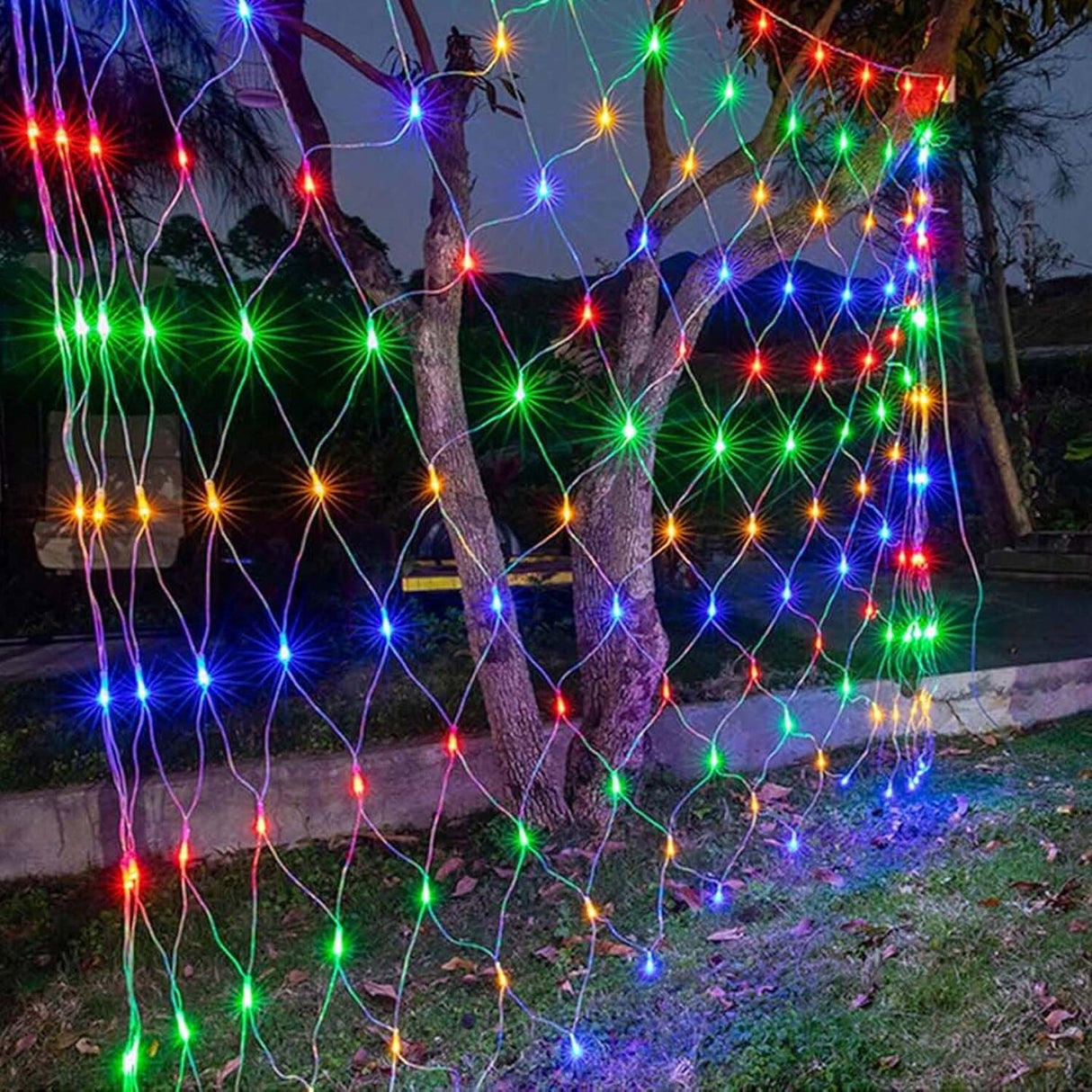 100 LED Multicolor Halloween Net Lights