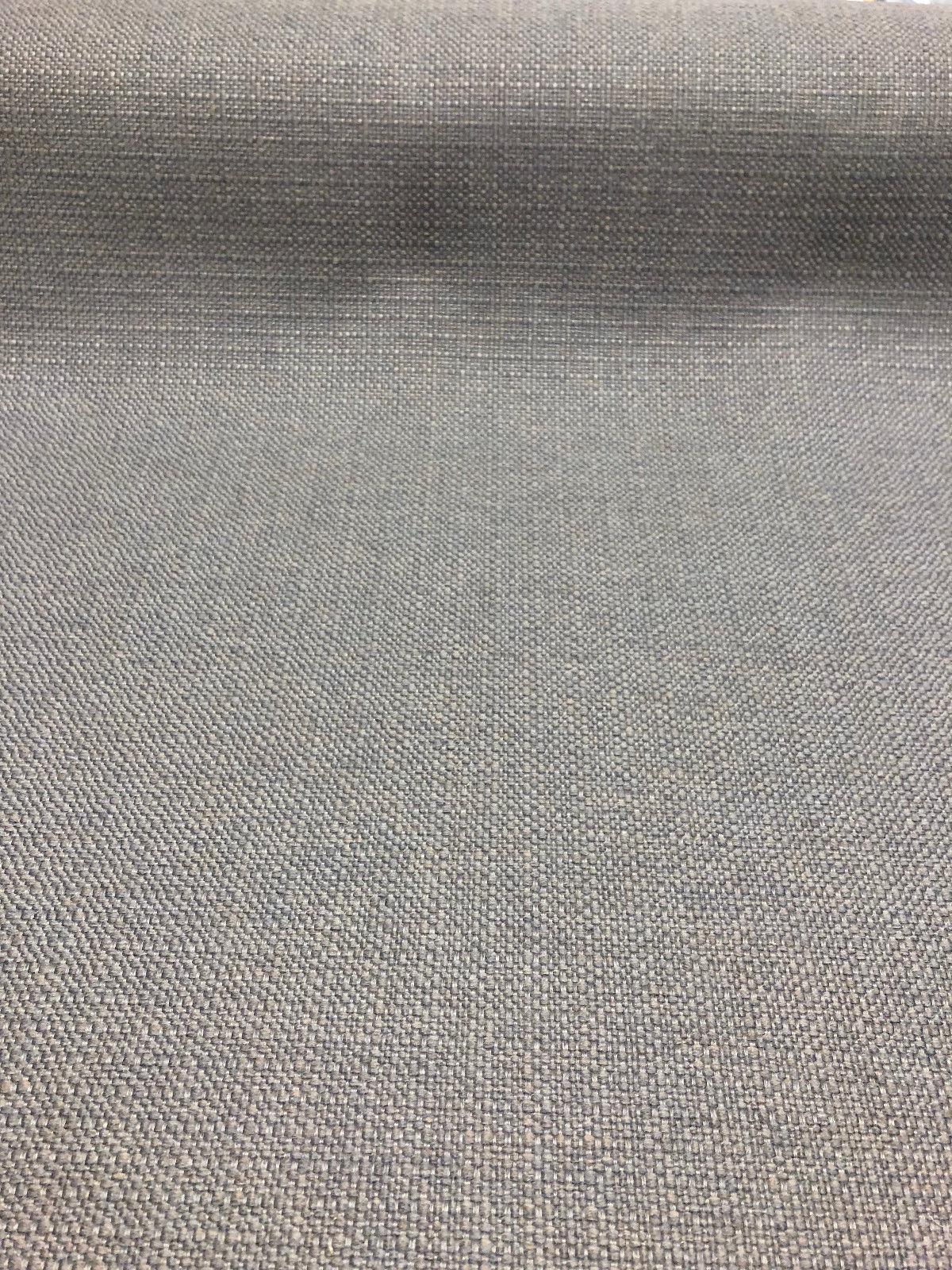 Sampson Silver Performance Chenille Upholstery Fabric - Flint Grey, 58" Width (1 Yard)