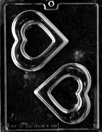 Medium Heart Wreath Chocolate Mold - LPV139