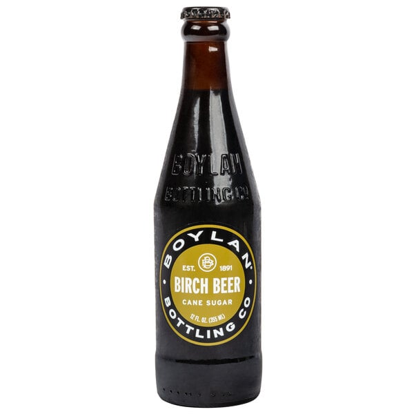 Boylan Bottling Co. Original Birch Beer 12 fl. oz. - 24/Case