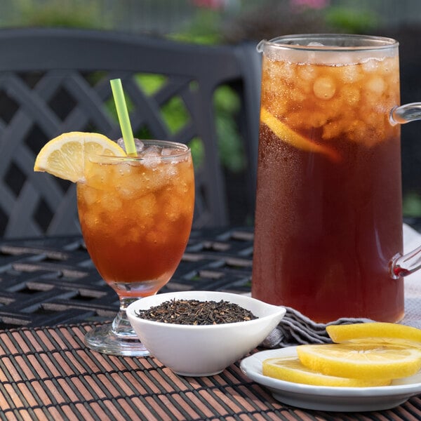Numi 1 Gallon Organic High Mountain Black Iced Tea Filter Bags - 24/Case