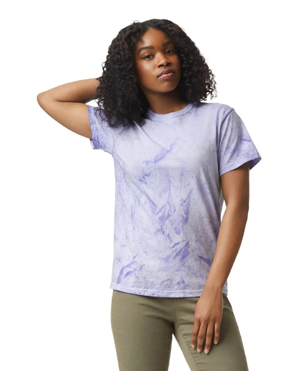 Comfort Colors 1745 Blast Cotton T-Shirt - Amethyst, Garment Dyed, Semi-Fitted (1 Piece)