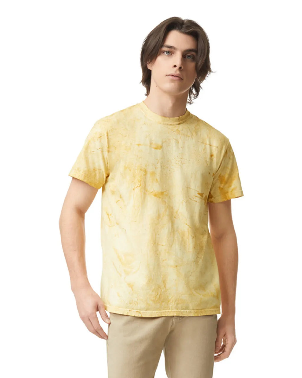 Comfort Colors 1745 Blast Cotton T-Shirt Fabric - Citrine, Semi-Fitted, Preshrunk Jersey Knit (1 Piece)