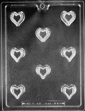 Filled Heart Chocolate Mold - LPV159