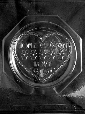 Jumbo Home Grown Love Plate Chocolate Mold