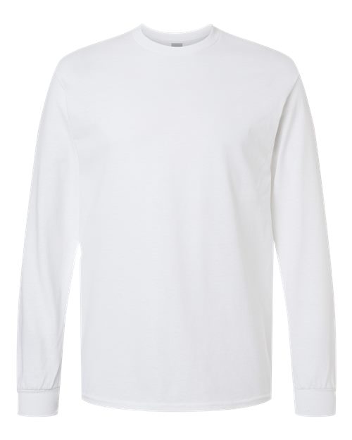 Gildan® Heavy Cotton Crewneck Long Sleeve Tee-Shirt