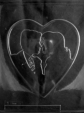 Jumbo Silhouette Box Top Chocolate Mold