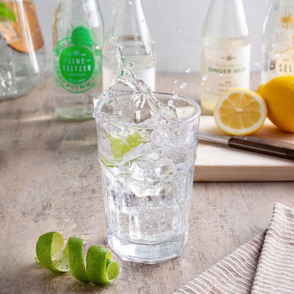 Boylan Bottling Co. 12 fl. oz. Lime Seltzer - 24/Case