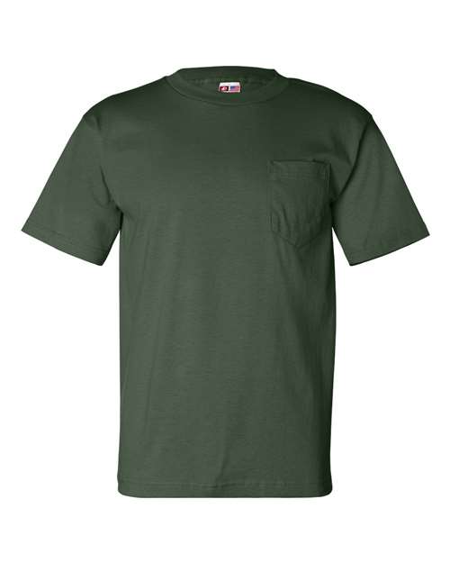 Bayside Unisex USA-Made Pocket T-Shirt