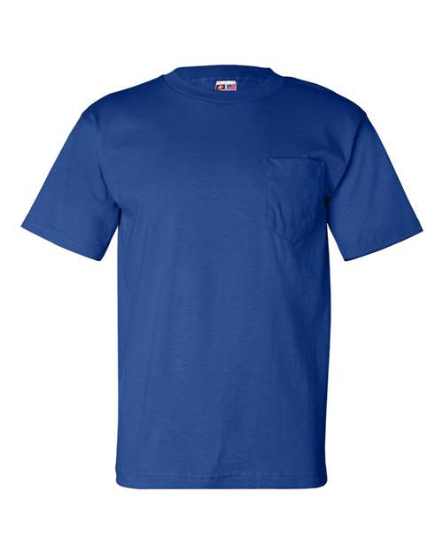Bayside Unisex USA-Made Pocket T-Shirt
