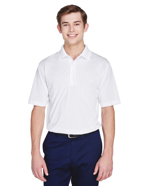 UltraClub® Men's Cool & Dry 8-Star Elite Performance Interlock Polo