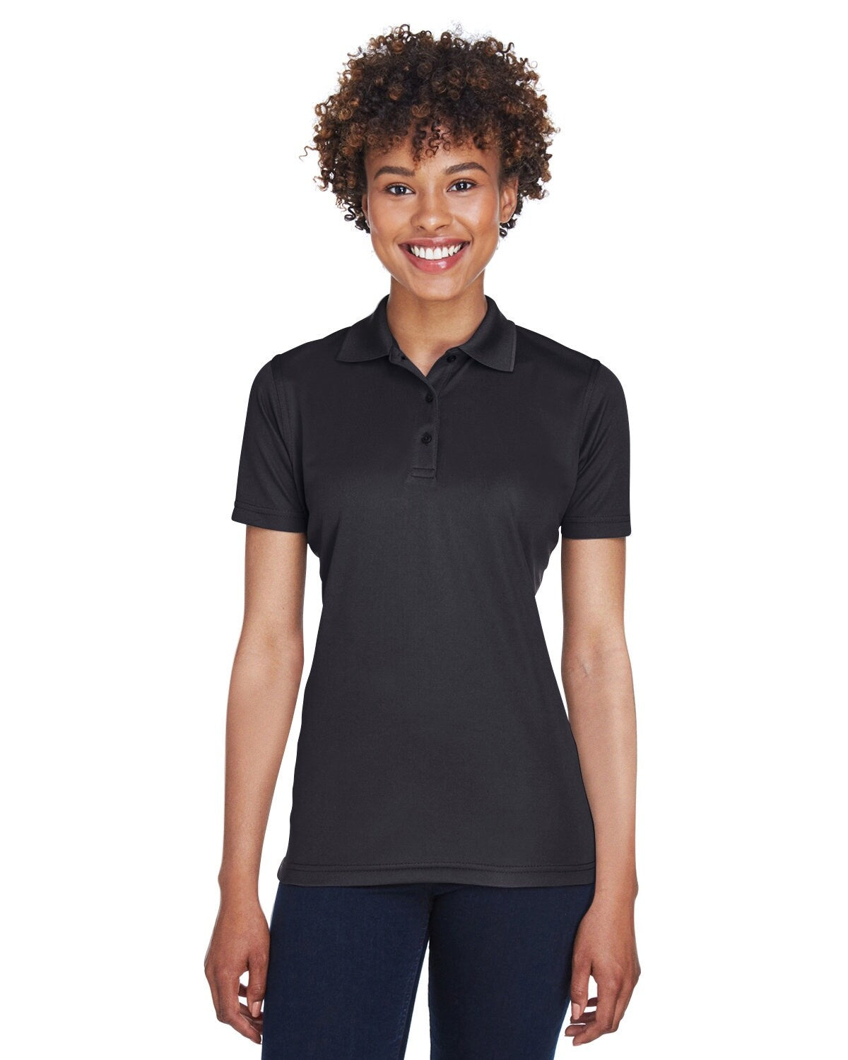 UltraClub® Ladies Cool & Dry Mesh Pique Polo