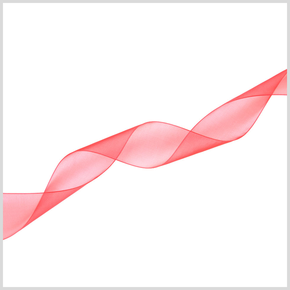1.5" Red Organza Ribbon