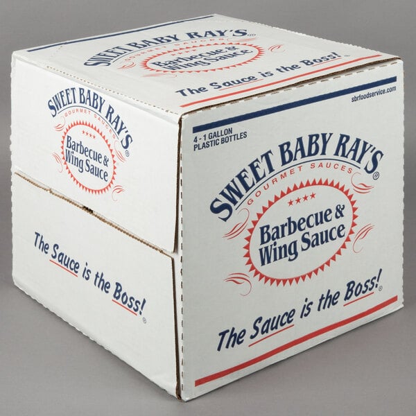Sweet Baby Ray's Hickory & Brown Sugar BBQ Sauce 1 Gallon - 4/Case