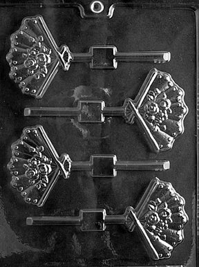 Fan Lolly Chocolate Mold