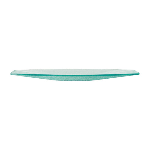 GET Jade Oval Polycarbonate Platter, 22.5" x 9" - Case of 3