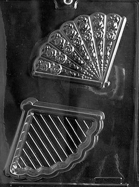 Fan Pour Box Chocolate Mold - LPW040