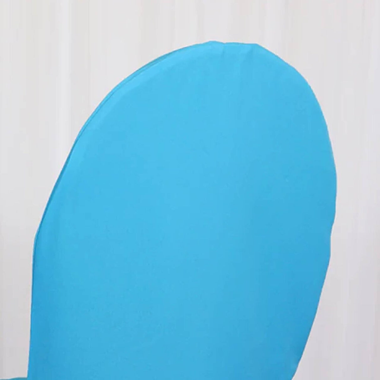 1 Piece Turquoise Polyester Banquet Chair Cover Durable Event Seating