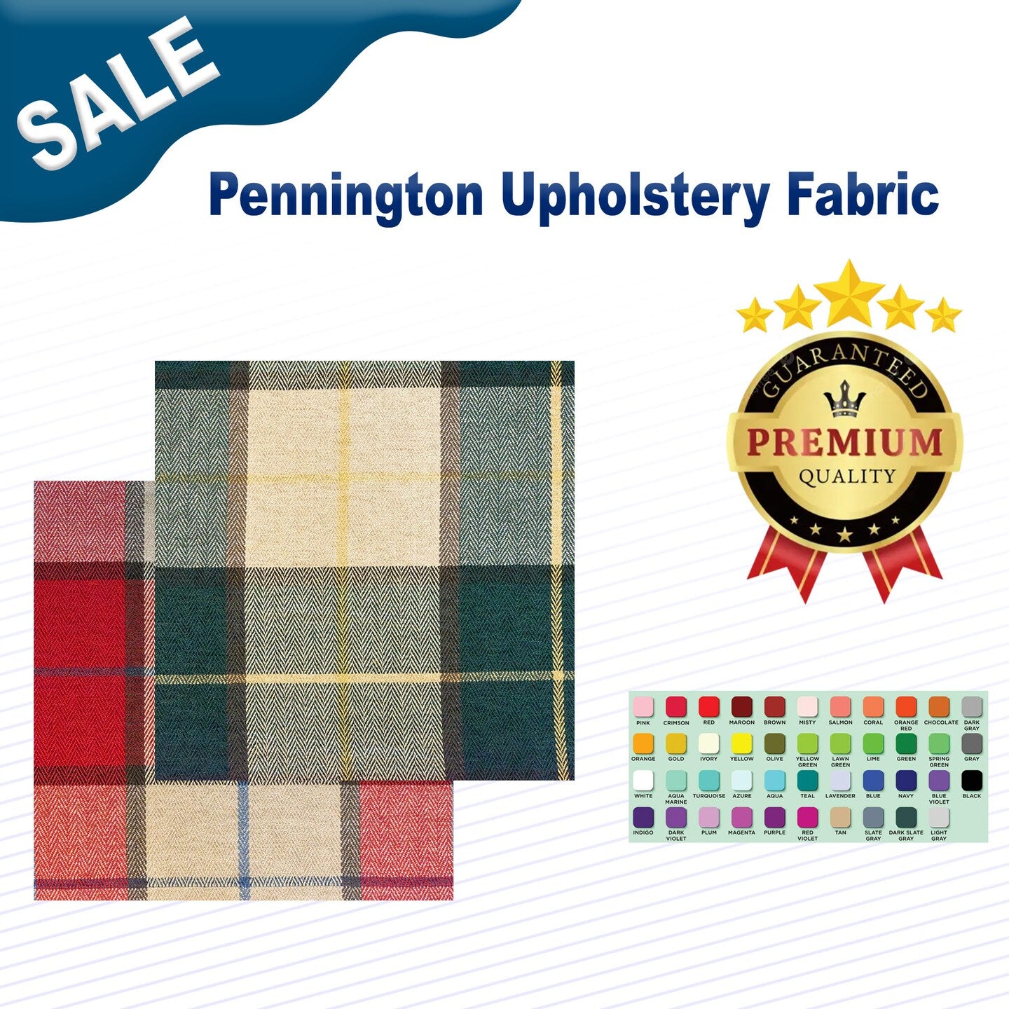 1 Yard Pennington Upholstery Fabric