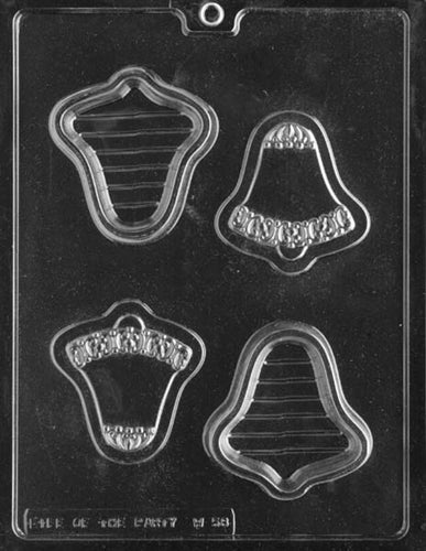 Wedding Bell Pour Box Chocolate Mold - LPW058