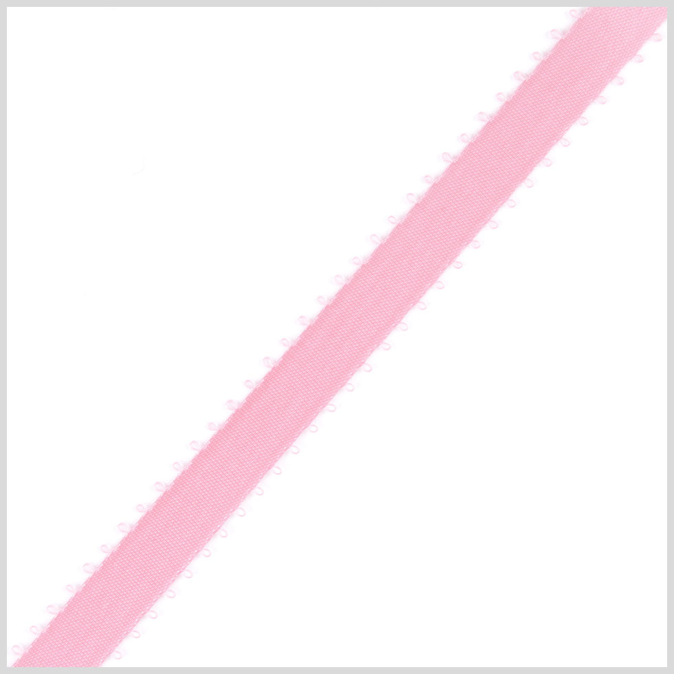 3/16" Pink Double Face Feather Edge Satin Ribbon