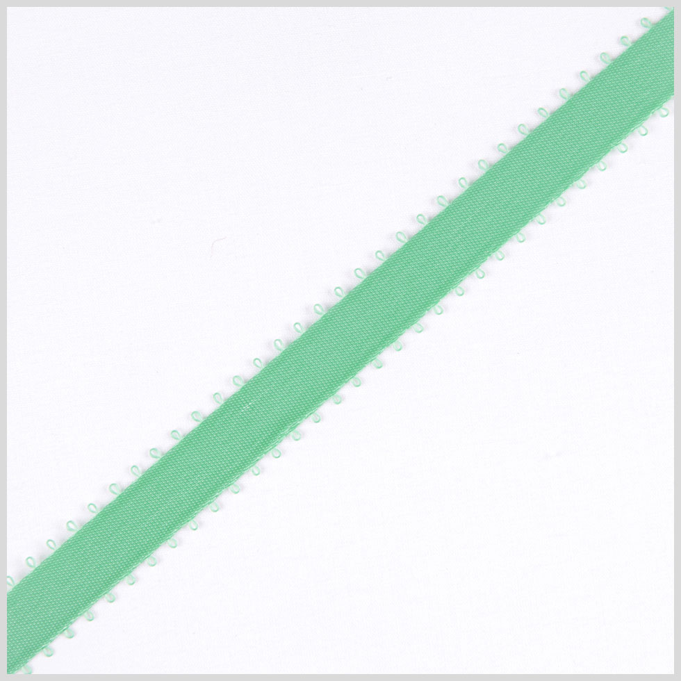 3/16" Sea Mint Double Face Feather Edge Satin Ribbon
