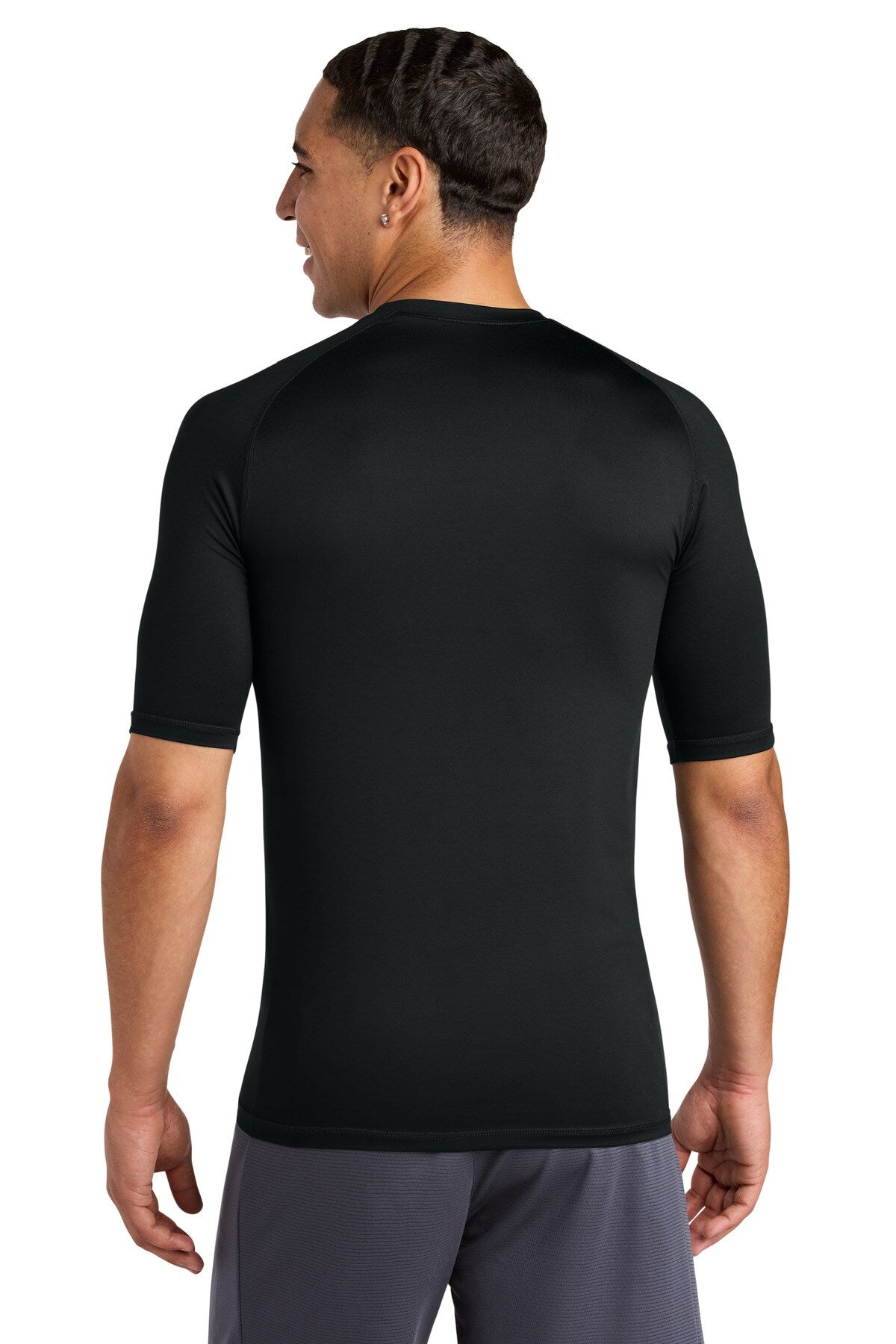 Sport-Tek® PosiCharge Compression 1/2-Sleeve Tee