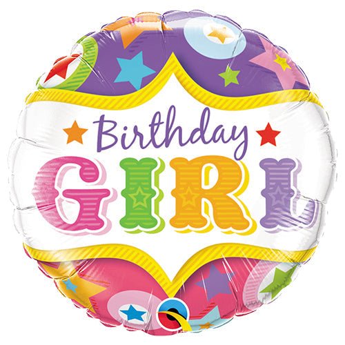 Birthday Girl Foil Balloon