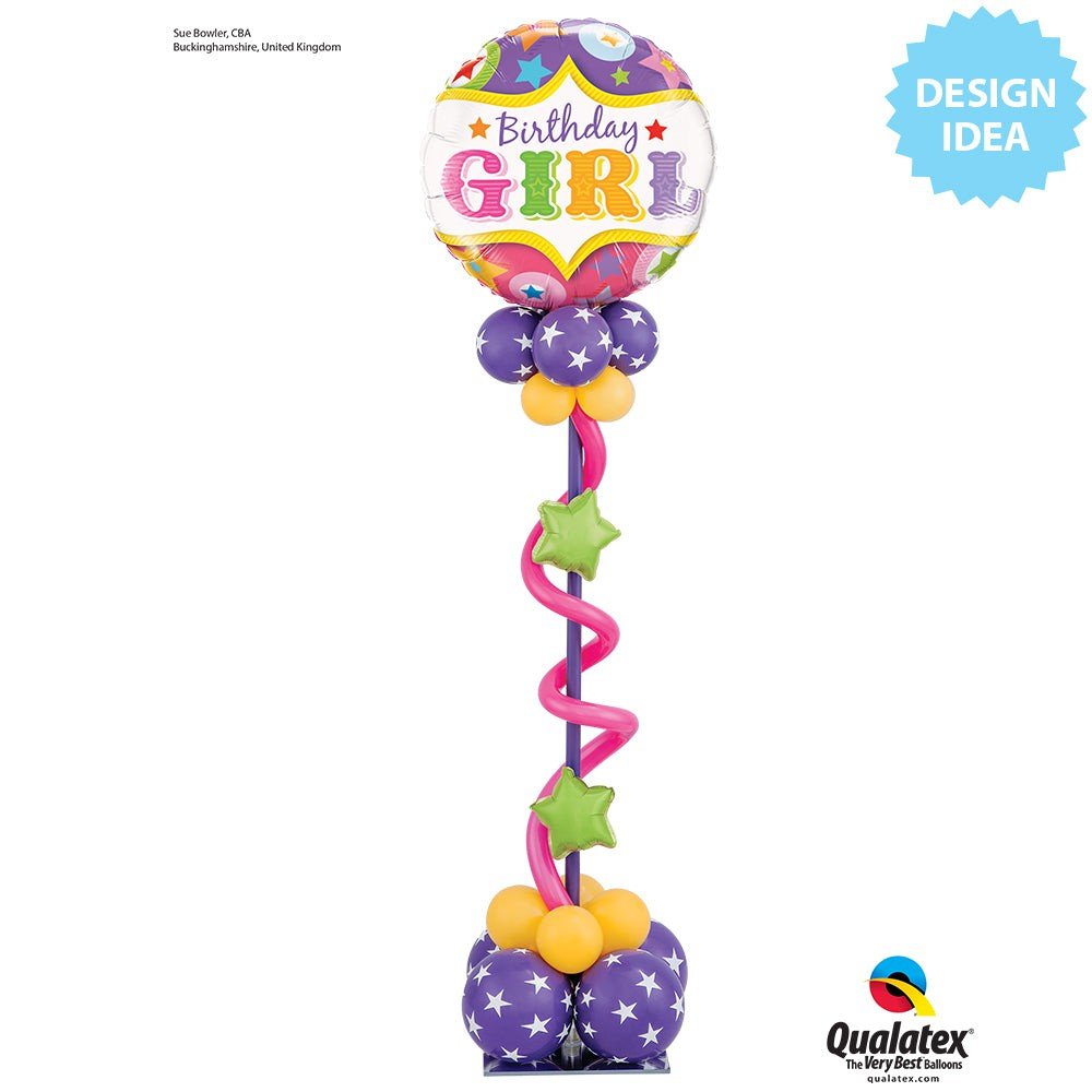 Birthday Girl Foil Balloon