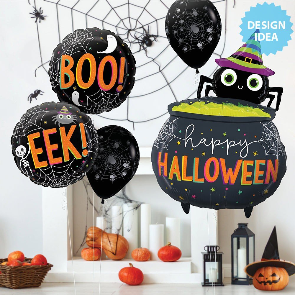 Halloween Foil Balloon 18 Inch BOO EEK!