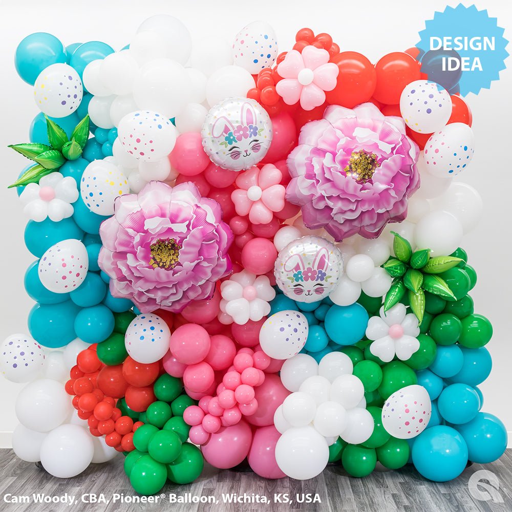 Bunny Face Foil Balloon 18 Inch