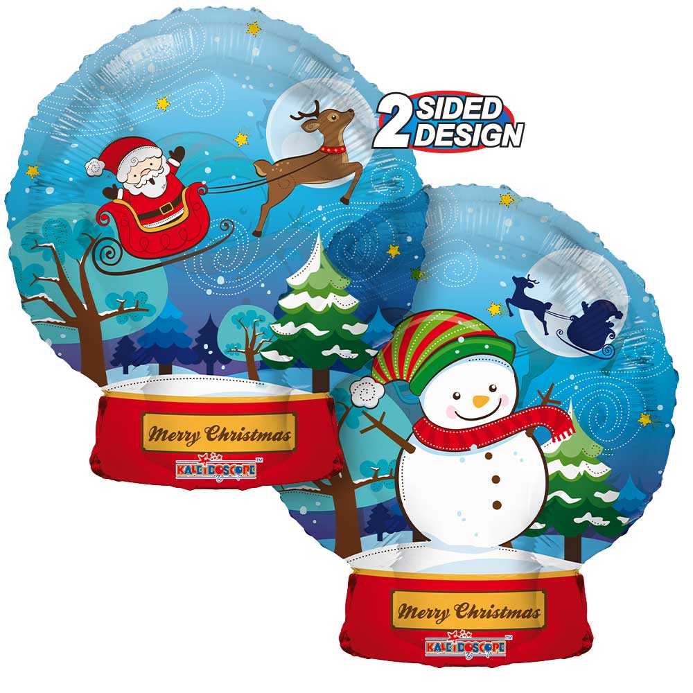Christmas Snowball Foil Balloon