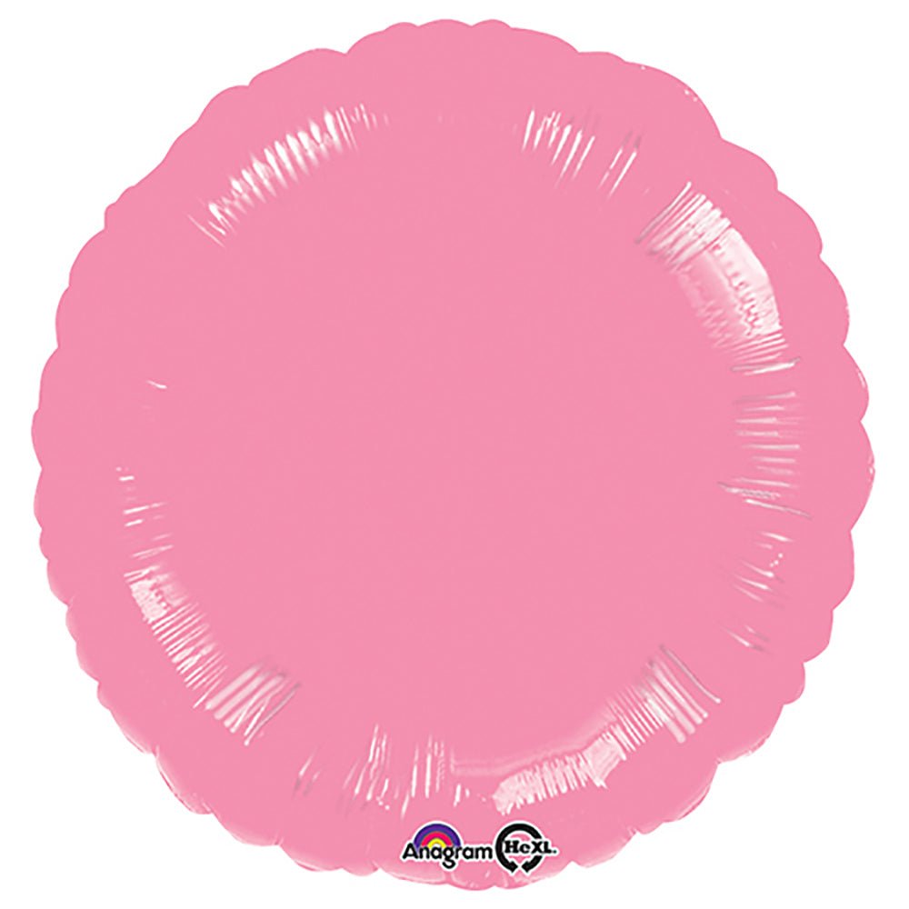 18 Inch Metallic Pink Foil Balloon