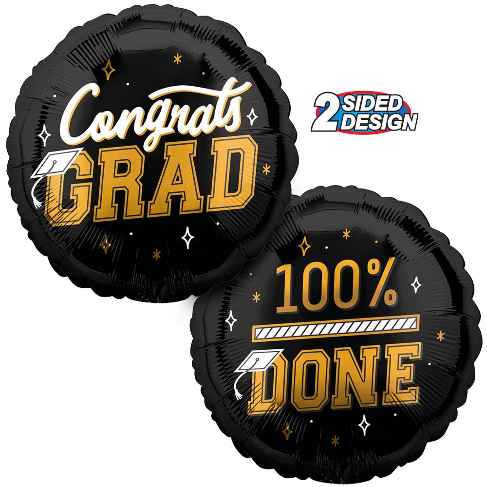 Foil Balloon Congrats Grad 18 Inch