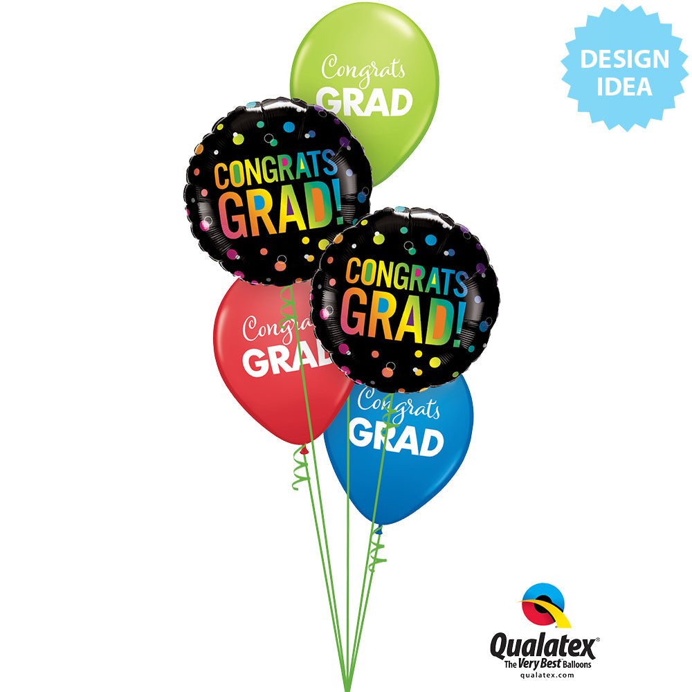 Graduation Foil Balloon 18 Inch Congrats Grad