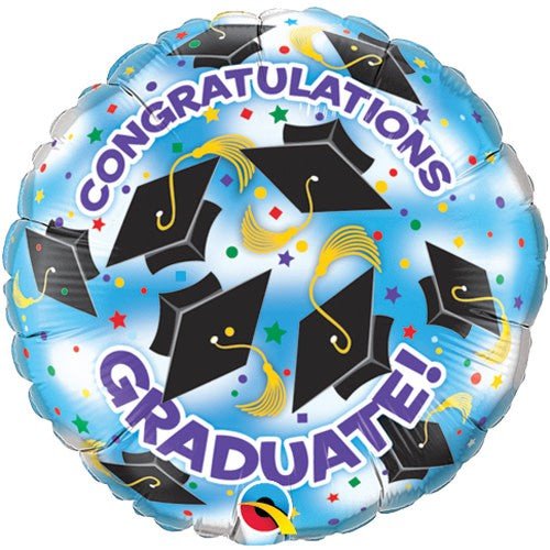 Graduation Foil Balloon 18 Inch Congratulations Graduate