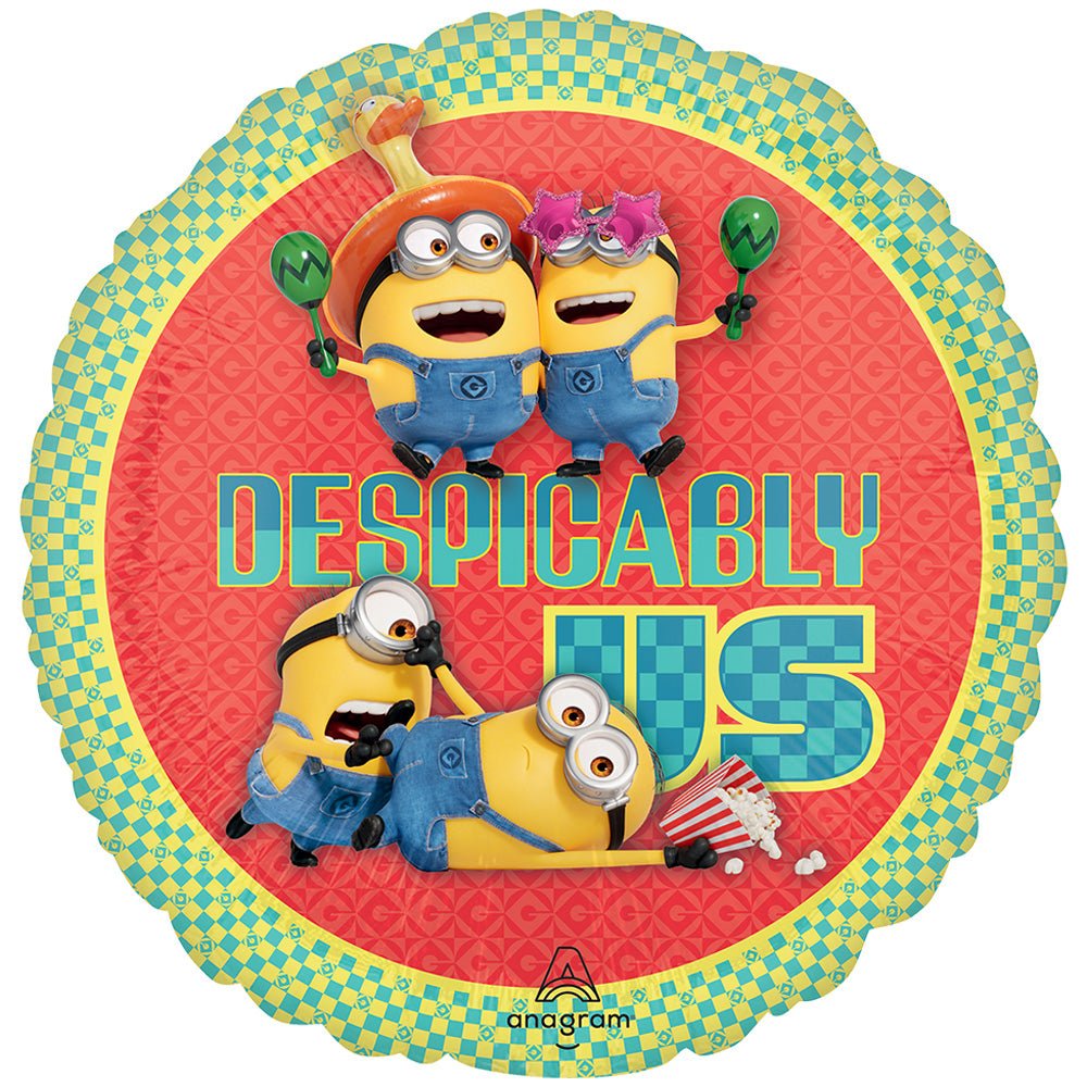 Foil Balloon Despicable Me 4 Minions