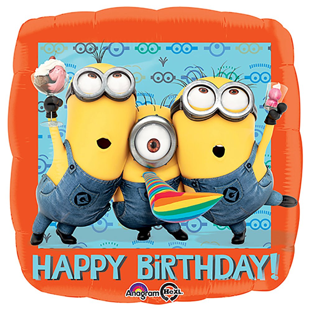 Minions Foil Birthday Balloon